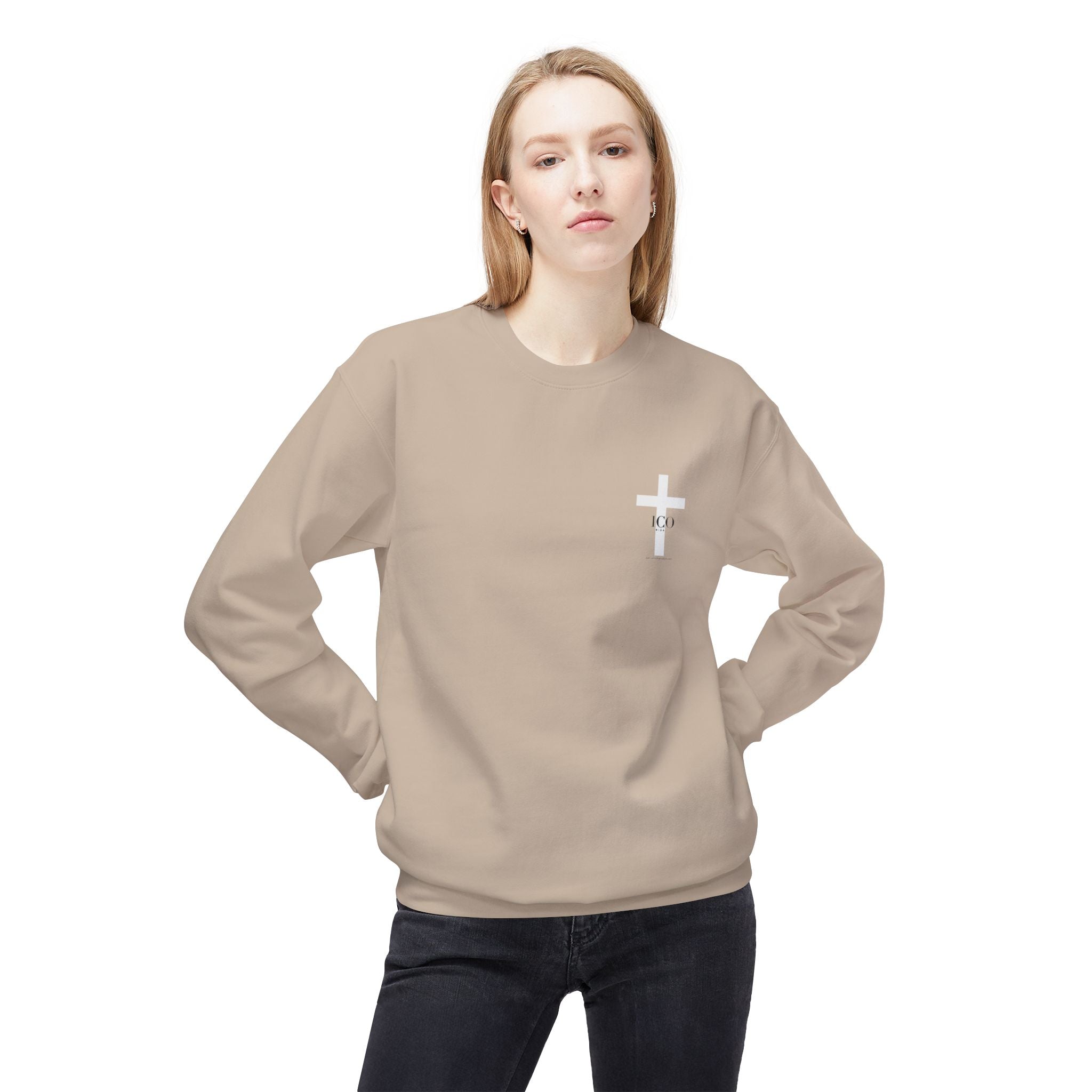 For God Gave Us a Spirit of Power & Love Crewneck Sweatshirt